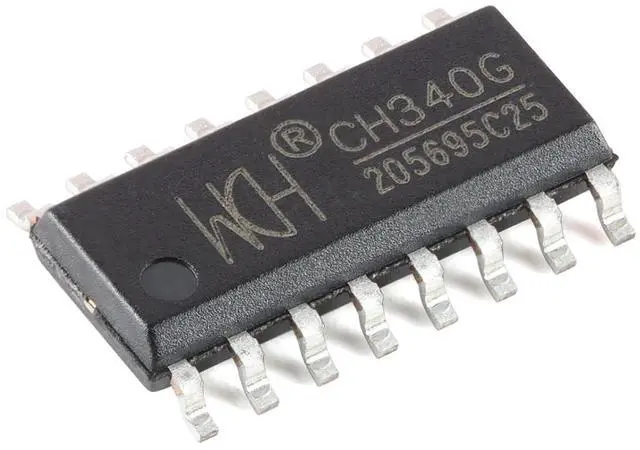 Main image of 5Pcs CH340G SOP-16 USB to Serial Adapter Chip IC SMD CH340 SMD Serial Chip USB to Serial Port Chip