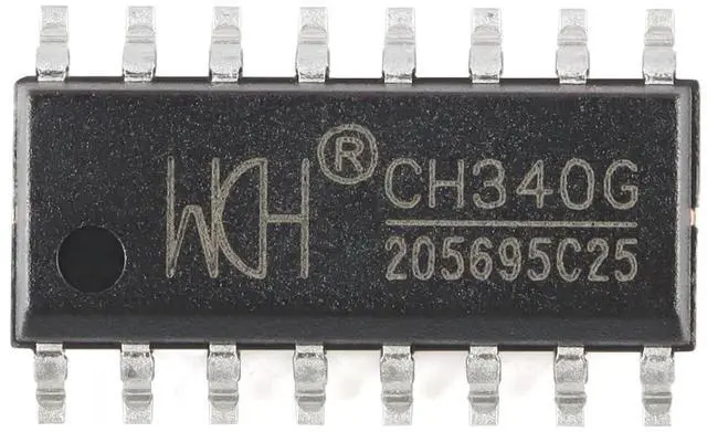 Alt view image 2 of 4 - 5Pcs CH340G SOP-16 USB to Serial Adapter Chip IC SMD CH340 SMD Serial Chip USB to Serial Port Chip