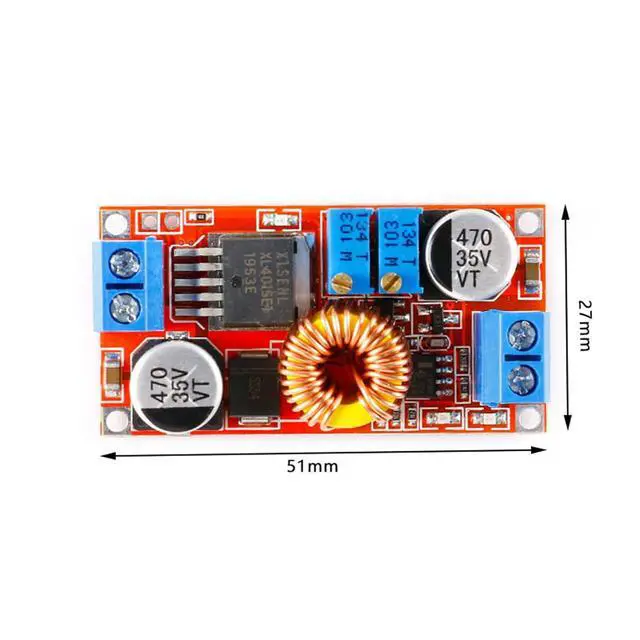 Alt view image 5 of 5 - 3pcs XL4015 5A DC-DC Step Down Charger Modules, CC CV Lithium Battery Charging Board, LED Power Converter
