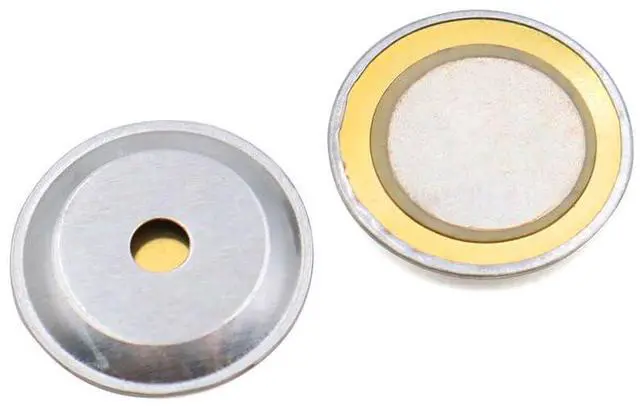 Main image of 30pcs 20mm Copper Plate Aluminum Casing Piezoelectric Buzzer Disc Sound Cavity