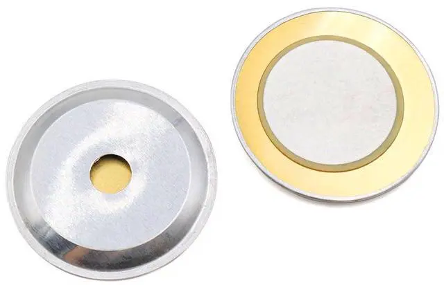 Main image of 30pcs 35mm Copper Plate Piezoelectric Buzzer Disc for Audio Sensor, Microphone Pickup, Low Power