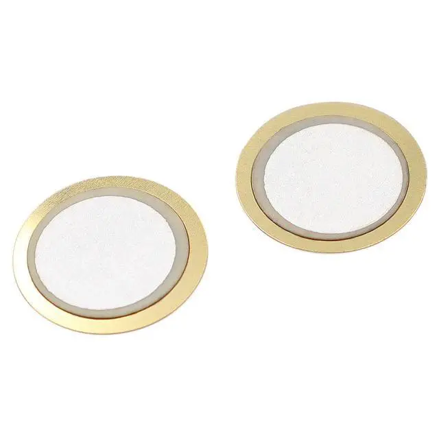 Alt view image 3 of 6 - 30pcs 18mm Piezo Buzzer Element Ceramic Disc with Copper Plate for Sound Module