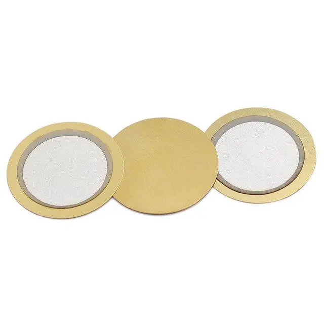 Alt view image 5 of 6 - 30pcs 18mm Piezo Buzzer Element Ceramic Disc with Copper Plate for Sound Module