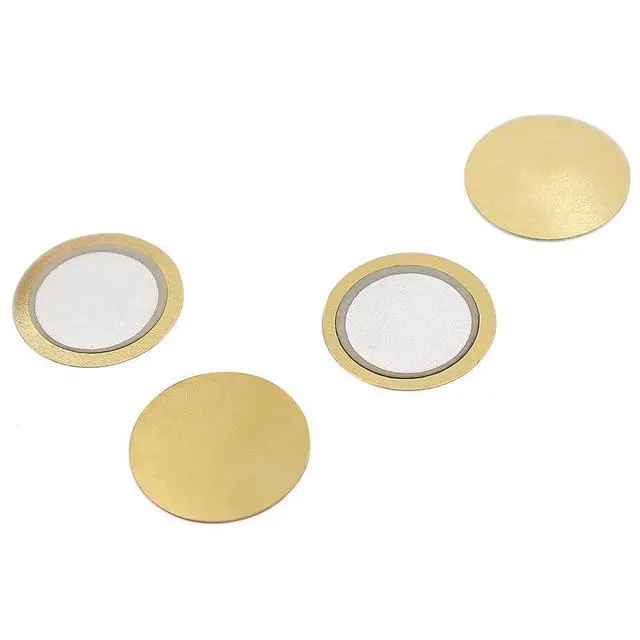Alt view image 6 of 6 - 30pcs 18mm Piezo Buzzer Element Ceramic Disc with Copper Plate for Sound Module