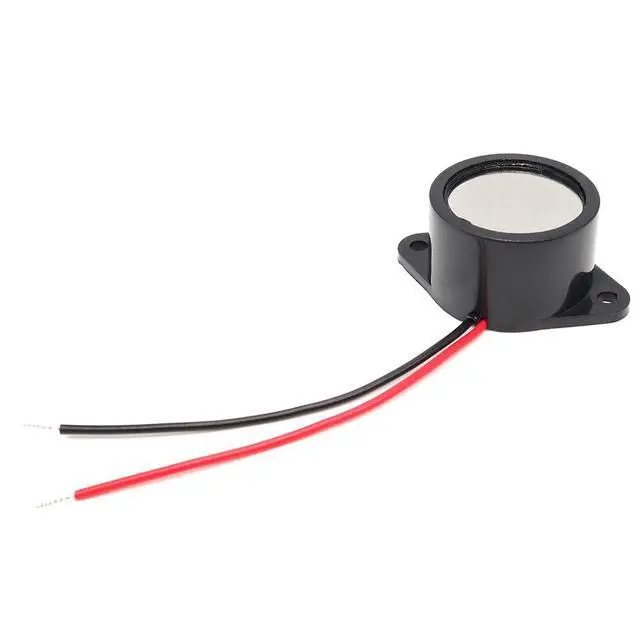 Alt view image 3 of 5 - 5pcs 2616 Waterproof 12V Active Piezoelectric Buzzer High Decibel Alarm with Cable 26x16mm