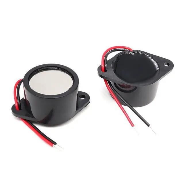 Alt view image 5 of 5 - 5pcs 2616 Waterproof 12V Active Piezoelectric Buzzer High Decibel Alarm with Cable 26x16mm