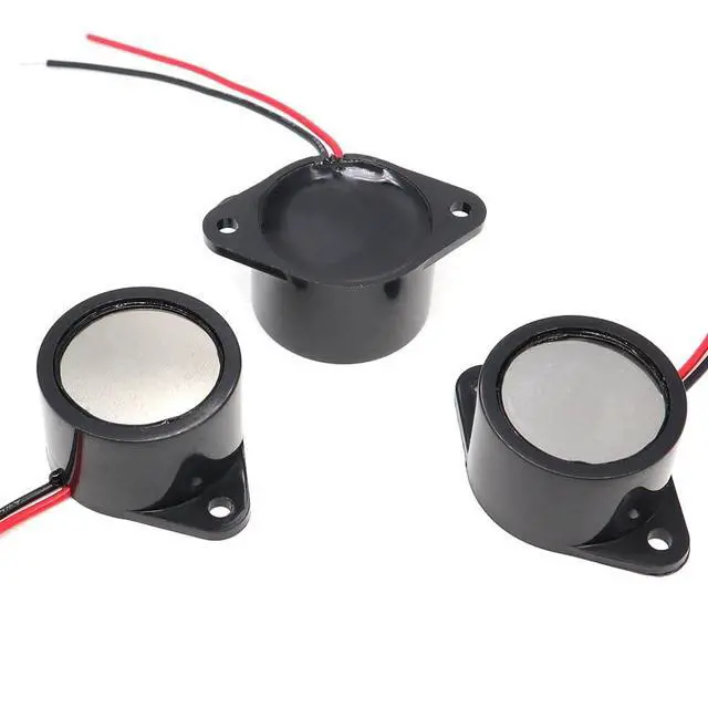Alt view image 4 of 5 - 5pcs 2616 Waterproof 12V Active Piezoelectric Buzzer High Decibel Alarm with Cable 26x16mm