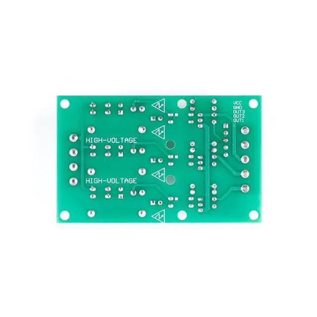 Alt view image 4 of 5 - 3-Channel AC 220V Optocoupler Isolation Module - AC Detection & Testing Module