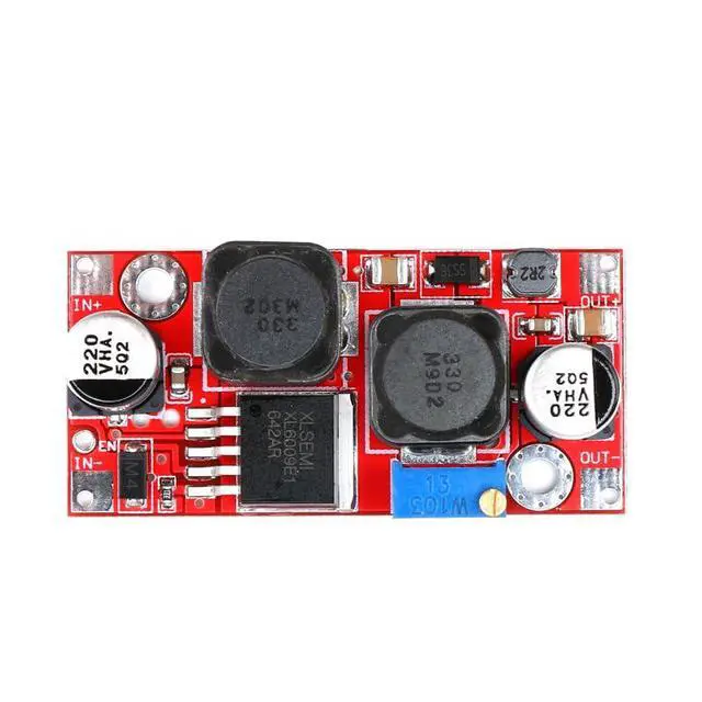 Alt view image 3 of 4 - 5PCS XL6009 DC-DC Boost Buck DC Adjustable Step Up Down Converter Module 20W 5-32V to 1.2-35V MOSFET Voltage Regulator Power Module