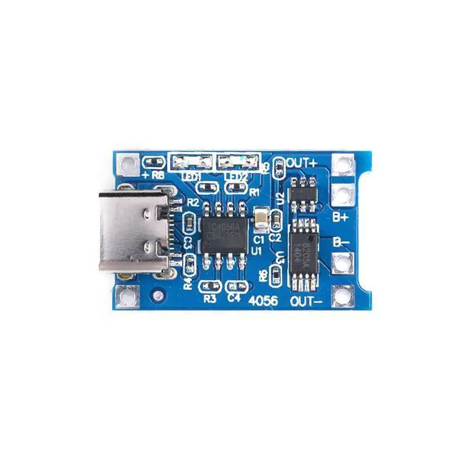 Alt view image 3 of 5 - 10pcs TP4056 5V 1A 18650 Lithium Battery Charger Module Micro USB with Protection for DIY Electronics