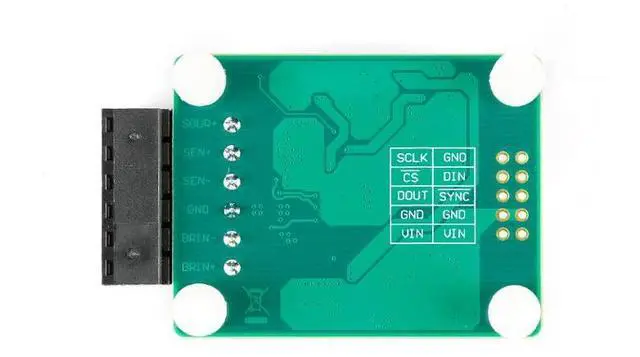 Alt view image 3 of 5 - AD7190 Analog Digital Pressure Acquisition Module Strain Bridge 24 Bit ADC High Precision Strain Acquisition Module Analog to Digital PLC/DCS Analog Input Module Strain Gauge