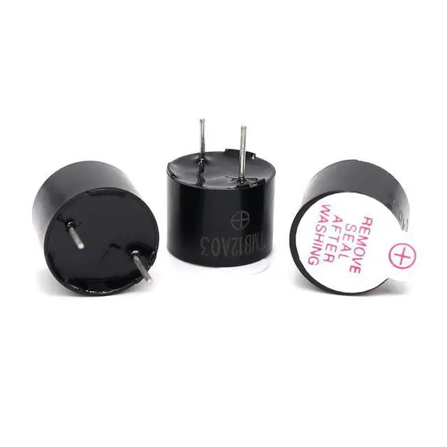 Alt view image 2 of 6 - 20pcs TMB12A03 3V Integrated Active Electromagnetic Buzzer 12x9.5mm High Sensitivity Low Power