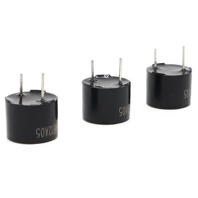 Alt view image 3 of 5 - 20pcs TMB12A05 5V Integrated Active Electromagnetic Buzzer 12x9.5mm High Temp Resistant