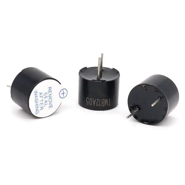 Alt view image 2 of 5 - 20pcs TMB12A05 5V Integrated Active Electromagnetic Buzzer 12x9.5mm High Temp Resistant