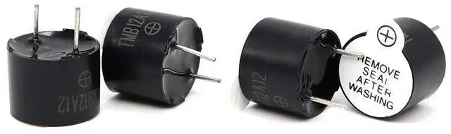 Alt view image 3 of 4 - 20pcs TMB12A12 12V Integrated Electromagnetic Buzzer 12x9.5mm High Temp Resistant