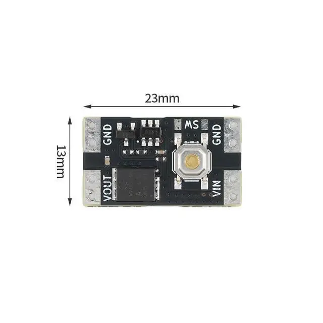 Alt view image 2 of 6 - 5pcs XL-10AL3S 3S Push Button Switch Module 10A Low Power 300nA