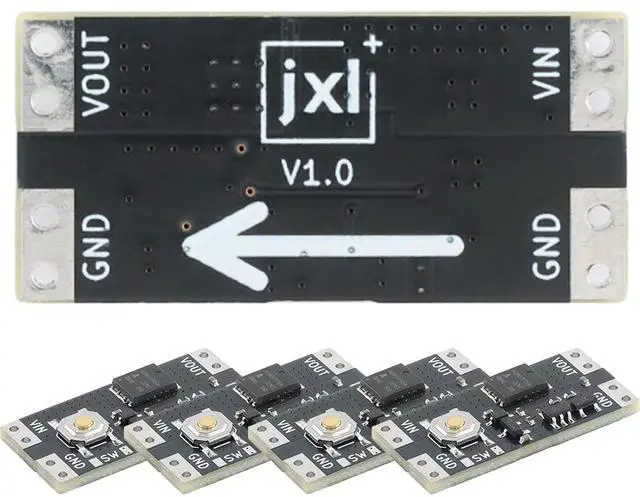 Main image of 5pcs XL-10AH3S 3-Position Push Switch Module 10A Current Load Wide Voltage 1.5uA 3S Switches