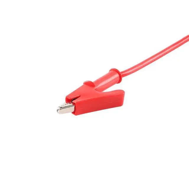 Alt view image 3 of 5 - Alligator Clips Wires Test Leads, Dual Ended Crocodile Wire Jumper Cables Heavy Duty Wire for Electrical Testing,1m Red 1500V 10A 2PCS