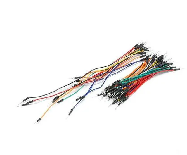 Alt view image 3 of 3 - Pack of 3 Set 65Pcs Solderless Flexible Breadboard Jumper Wires Connecting Line Adapter Line for Arduino