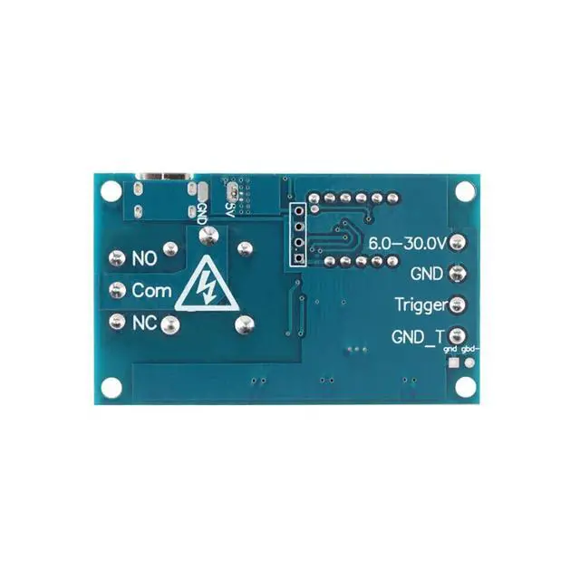 Alt view image 5 of 6 - HW-521B 1-Channel Timer Relay Module Delay DC 6-30V Power Off Disconnect Trigger Delay Cycle Timer with LED Display Circuit On Type-C USB-C Interface, Smart Home Controller