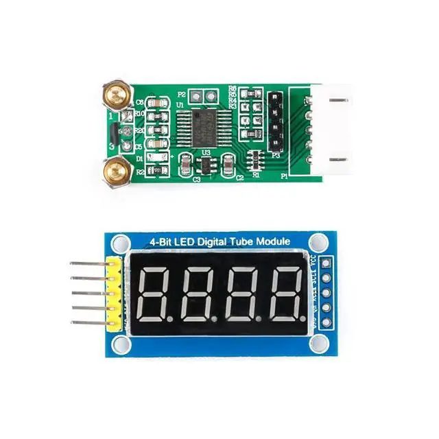 Alt view image 3 of 5 - 000 JESSINIE Hall Sensor Module Digital Display Magnetic Field Induction Intensity Detection Module Bare Board Modbus/at Voltage 5V