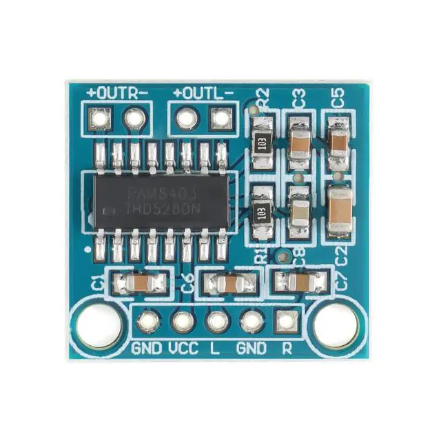 Alt view image 4 of 5 - 10Pcs PAM8403 3W Audio Amplifier Module 5V MINI PAM8403 Power Amplifier Module THD+N class-D Audio Amplifier