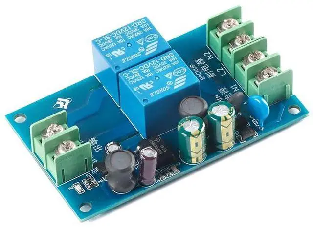 Alt view image 3 of 6 - 2PCS 2 Channel Automatic Power Switching Module Automatic Emergency Power Supply Module Switch Dual Power Supply Module AC 90-240V 10A Backup Battery Switch Controller Module