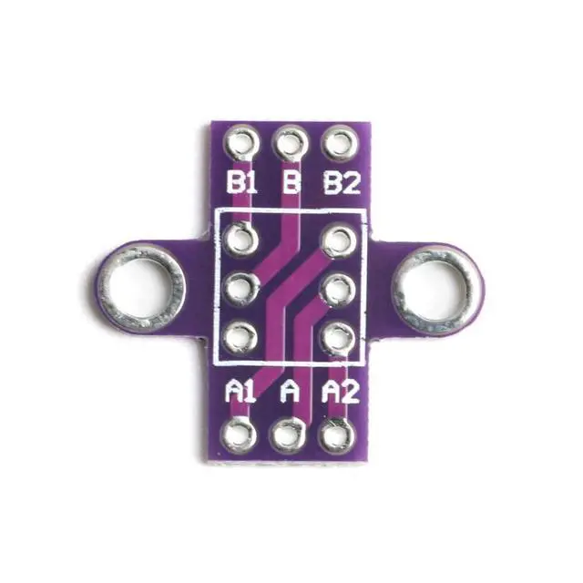 Alt view image 4 of 6 - 10Pcs CJMCU-010 Self-Locking Switch Module DC 12V Double Row Switch with Self-Locking Switch Button Module Board