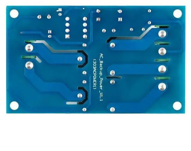 Alt view image 5 of 6 - 2PCS 2 Channel Automatic Power Switching Module Automatic Emergency Power Supply Module Switch Dual Power Supply Module AC 90-240V 10A Backup Battery Switch Controller Module