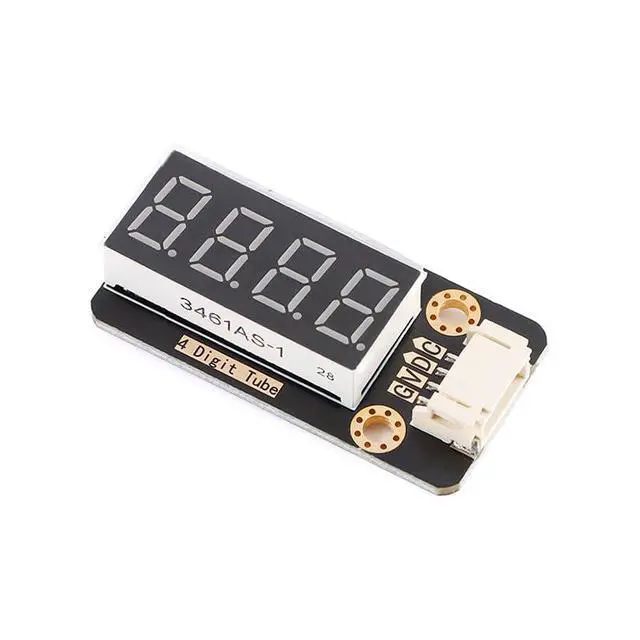 Alt view image 3 of 5 - 3pcs 4-Digit LED Display Module I2C Interface 0.36" Common Cathode PH2.0-4Pin for Arduino