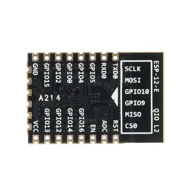 Alt view image 5 of 5 - 5Pcs ESP-12E ESP8266 WiFi Wireless Transceiver ESP-12E WiFi Module Development Board ADC LWIP AP+STA for Arduino