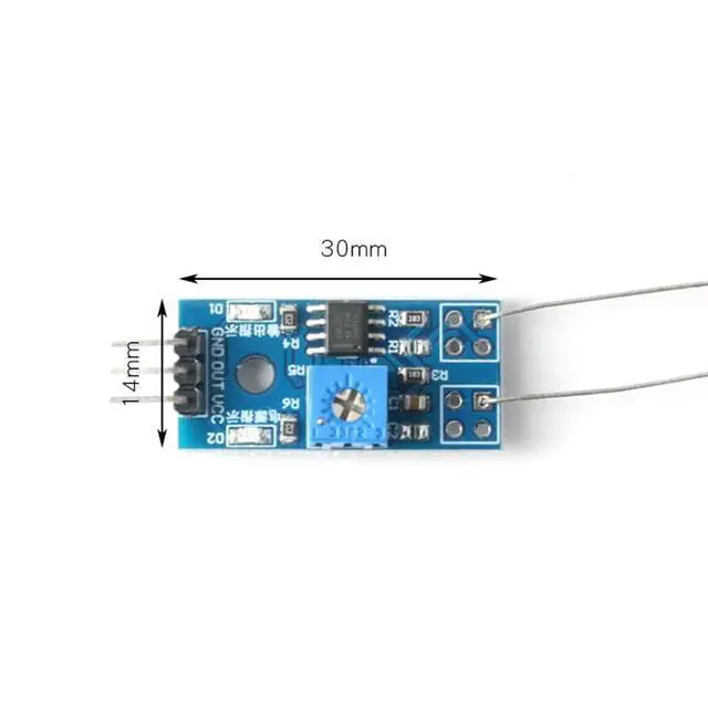 Alt view image 5 of 5 - 10Pcs LM393 Thermal Sensor Module Temperature Switch Sensor Module Board Intelligent Car Accessories for Arduino
