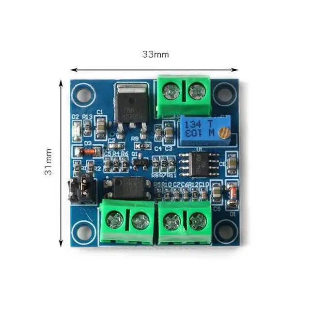 Alt view image 6 of 6 - 5Pcs PWM to Voltage Module 0%-100 PWM to 0-10V Voltage Signal Converter Voltage Converter Module for PWM Industrial Control
