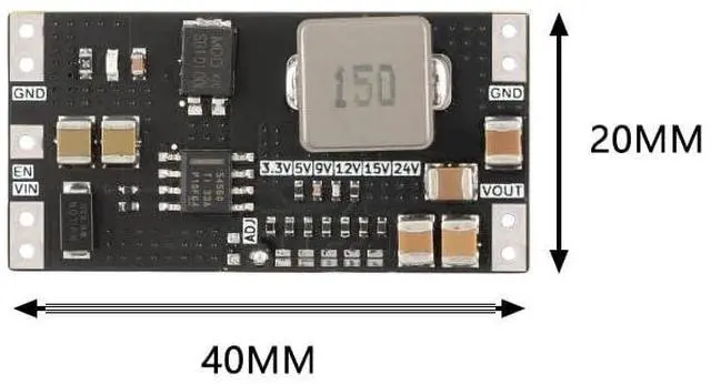 Alt view image 2 of 5 - 2pcs TPS54560 DC-DC Step-Down Module 60V to 5V 5A High Current Low Ripple Power Supply