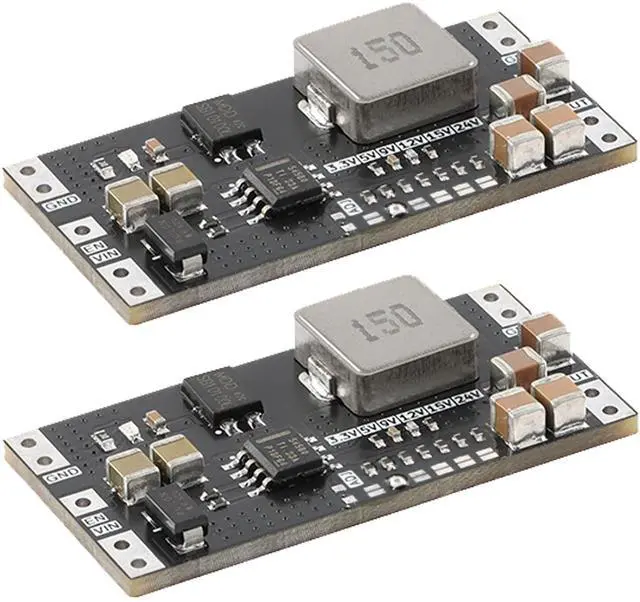 Main image of 2pcs TPS54560 DC-DC Step-Down Module 60V to 5V 5A High Current Low Ripple Power Supply