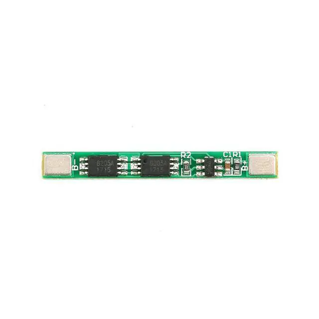 Alt view image 4 of 5 - 12Pcs 1S 3.7V 4A Lithium Battery Protection Board PCB BMS Protection Board for Li-ion Lithium Battery Cell Dual MOS
