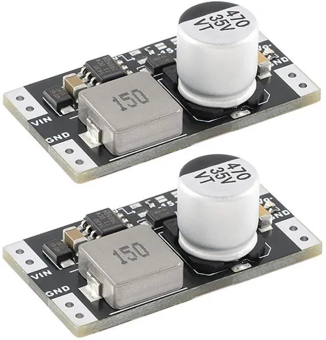 Main image of 2pcs XL5430 Dual Output DC Power Voltage Module -5V High Current Low Ripple TPS5430 Solution