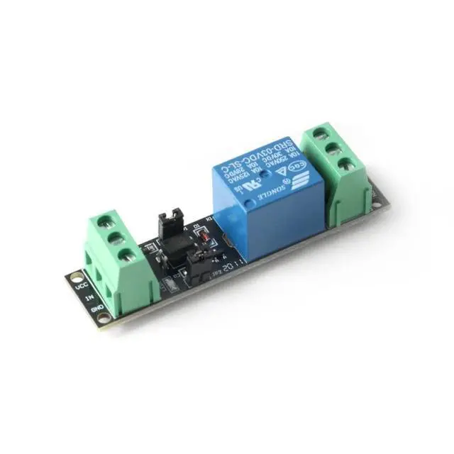 Alt view image 2 of 6 - 5Pcs 1 Channel DC 3V/3.3V Power Relay Module 3V Relay Switch Module with Optocoupler Relay Module Isolated Drive Control Board 10A 250VAC 10A 30VDC Control Development Board