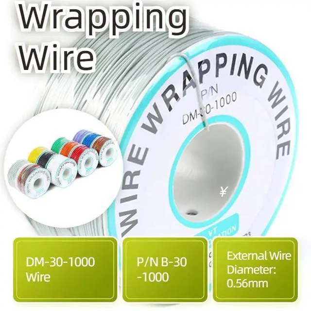 Alt view image 3 of 5 - Grey Electronic Wire DM-30-1000 - 30 AWG Single Core Tinned Copper Solid Cable, 250M, P/N PCB
