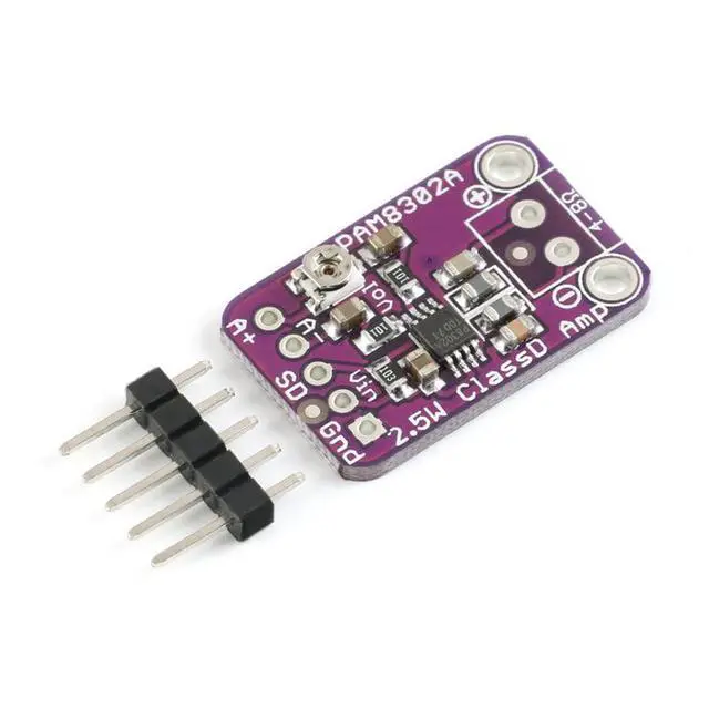 Alt view image 2 of 6 - 5Pcs PAM8302 Single Channel Audio Amplifier Module Board D 2.5W MP4 Audio Power Amplifier Board Amp MP3 PAM8302 Module