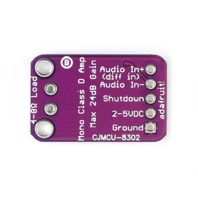 Alt view image 6 of 6 - 5Pcs PAM8302 Single Channel Audio Amplifier Module Board D 2.5W MP4 Audio Power Amplifier Board Amp MP3 PAM8302 Module