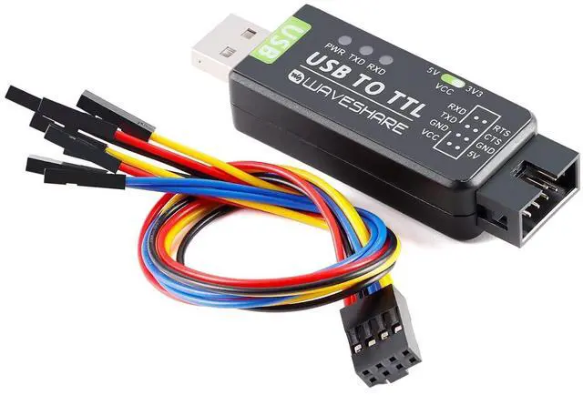 Main image of Industrial USB to Serial Adapter UART Serial Adapter FT232RL Serial to USB Converter USB to TTL Adapter Port Module Support Multi Systems and Multi Protection Circuits with Shell