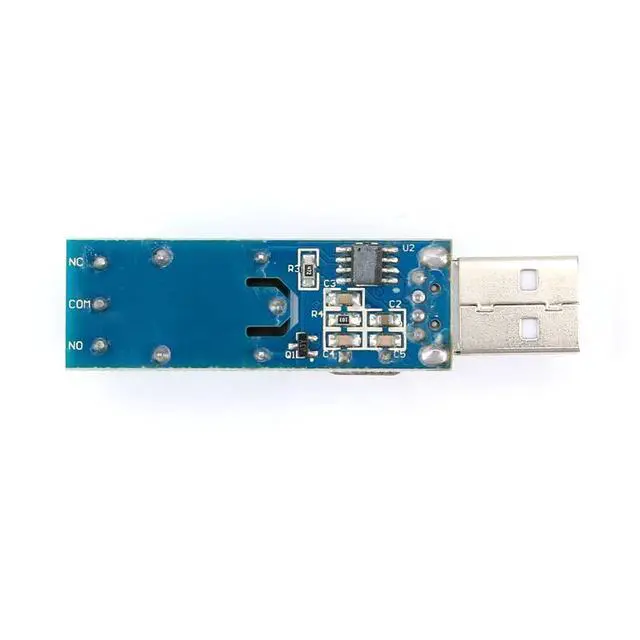 Alt view image 6 of 7 - USB Serial Port Control Relay Module Sturdy Durable Lightweight USB Relay Module USB Intelligent Control Switch Overcurrent Protection Intelligent Command Control Switch Intelligent Home