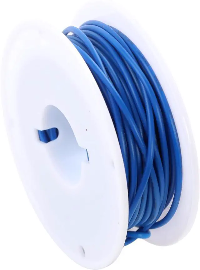 Main image of 24AWG PVC Wire 20m/66ft Blue, 1007 Tinned Copper Hookup Wire, 300V 80°C Electronic Cable for PCB Jumper, DIY, RC Projects