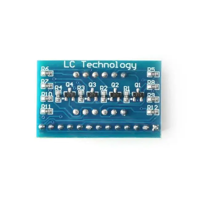 Alt view image 5 of 5 - 5Pcs 4-Bit 74HC164 0.36 inch Red Highlight Digital Tube Display Module Common Positive 4 Segment Serial Interface 4 Bit Digital Display Module 74HC164 Driver