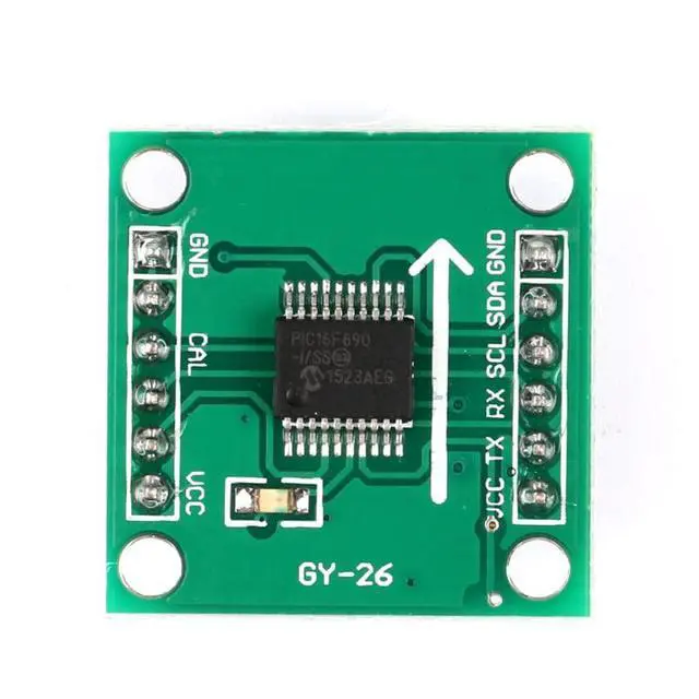 Alt view image 4 of 4 - GY-26 Electronic Magnetic Sensor Compass Module Sub-Compass Sub-Compass Module Robot Accessories to Send Data