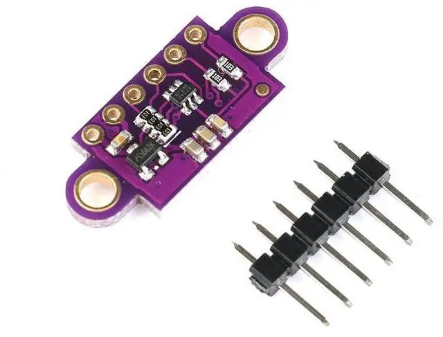 Main image of VL53L0X V2 ToF Laser Distance Sensor Module, 0 to 2 m Range, 3 V 5 V Supply