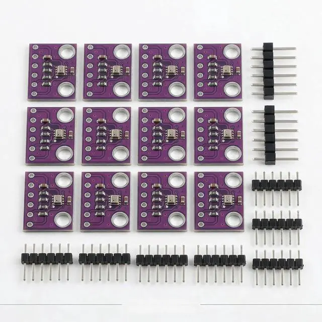 Main image of 10pcs BMP280 Digital Barometric Pressure and Temperature Sensor Module, 3.3 V, I2C SPI Interface