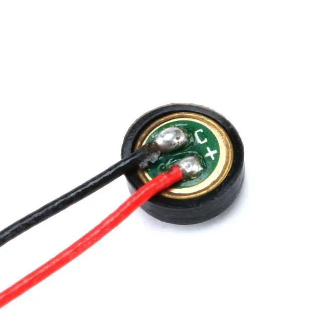 Alt view image 2 of 5 - 30pcs 4015 Wired Microphone Head 4x1.5mm High Sensitivity Voice Activated Recording Mic
