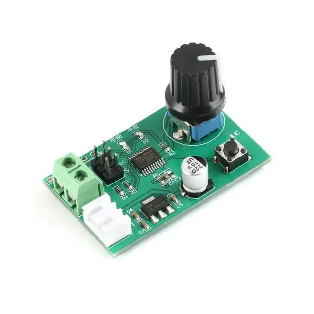 Alt view image 2 of 6 - 2Pcs PWM Two-Way Steering Gear Module PWM SG90 Signal Converters Steering Gear Commissioning Board 5-9V Serial Adapter Port Control